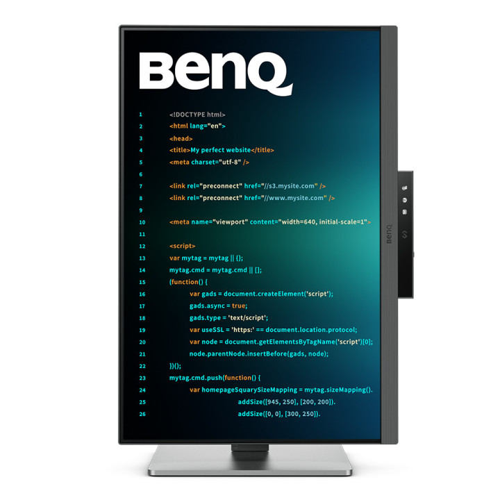 BenQ RD240Q écran plat de PC 61,2 cm (24.1") 2560 x 1600 pixels WQXGA LCD Noir