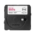 Brother BTAG-232 ruban d'étiquette Rouge sur blanc