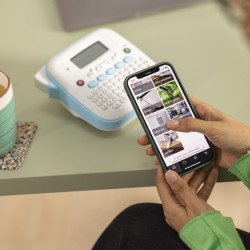 Brother PT-N25BT - Étiqueteuse Bluetooth portable pour la maison et le bureau