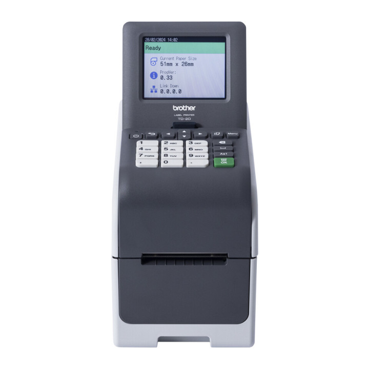 Brother TD-2320DSA300 - Imprimante d'étiquettes réseau de bureau 2 pouces
