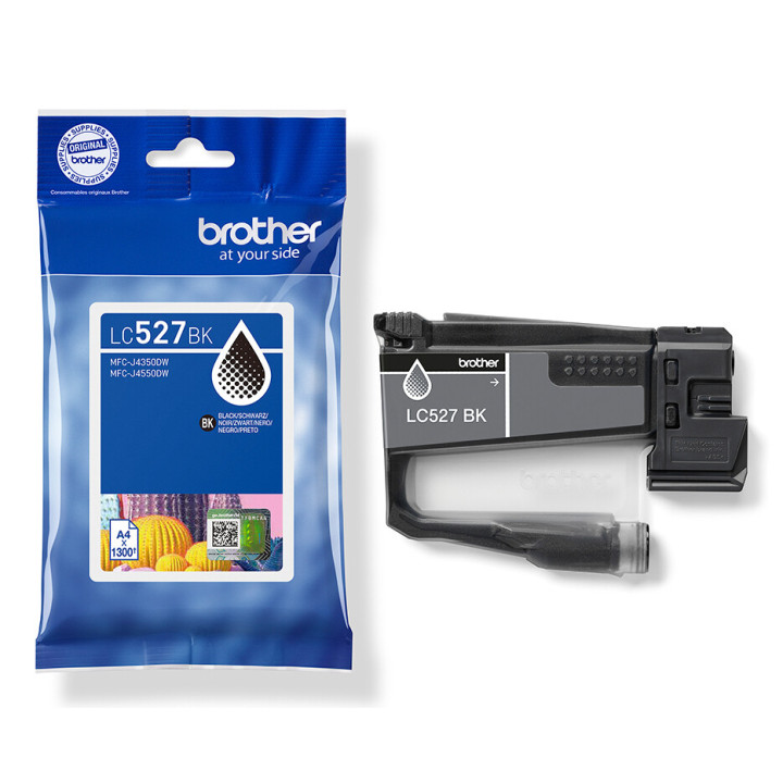 Brother Cartouche d'encre authentique LC527BK - Noir