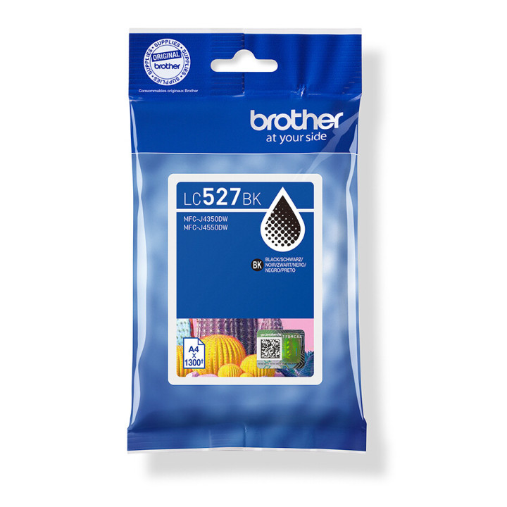 Brother Cartouche d'encre authentique LC527BK - Noir