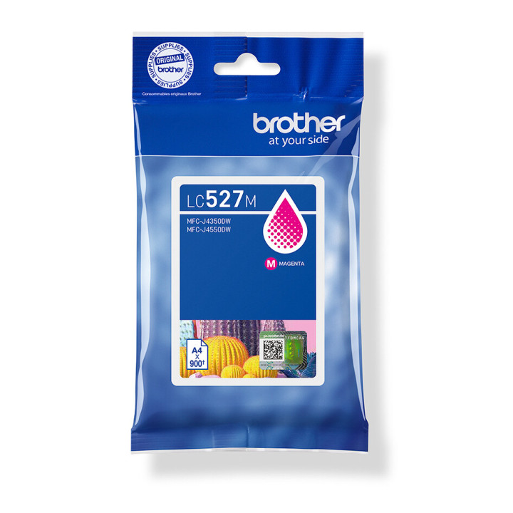 Brother Cartouche d'encre authentique LC527M - Magenta