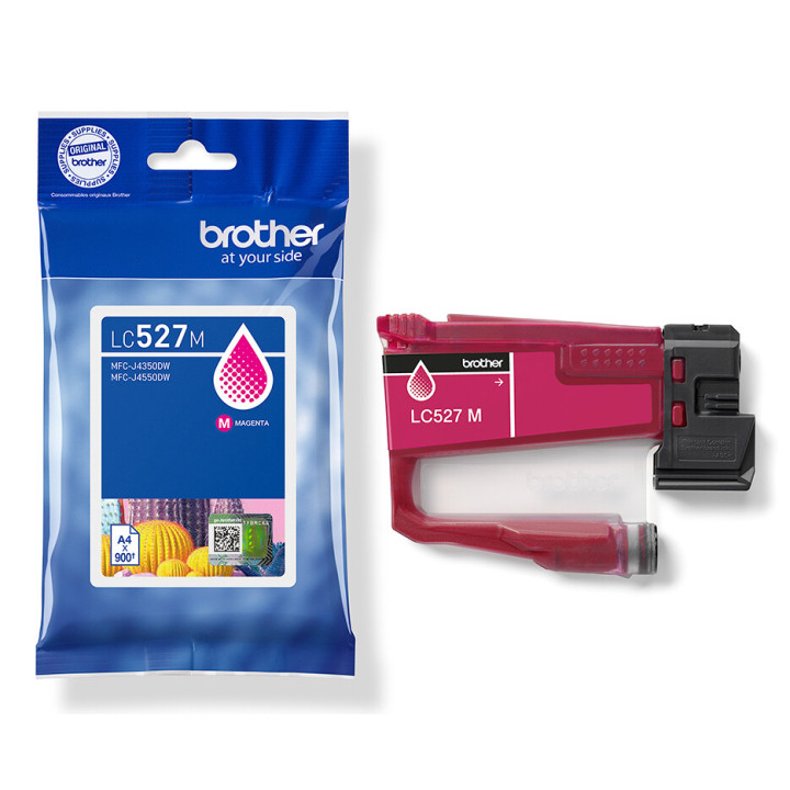 Brother Cartouche d'encre authentique LC527M - Magenta