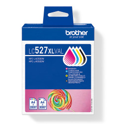 Brother LC527XLVAL Cartouche d'encre d'origine, pack économique