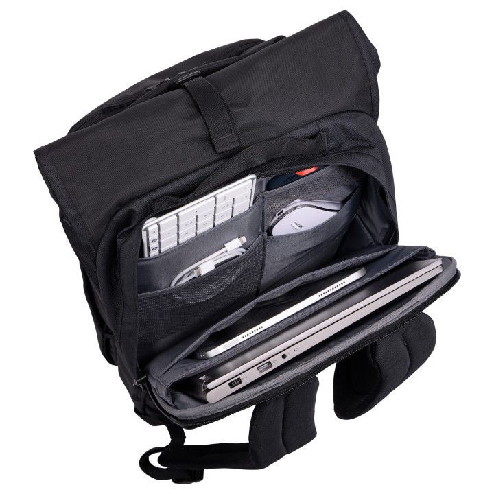 Case Logic VARIBP117 Black sac à dos Sac à dos normal Noir Polyester recyclé