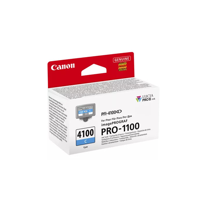 Canon LUCIA PRO II cartouche d'encre 1 pièce(s) Original Rendement standard Cyan