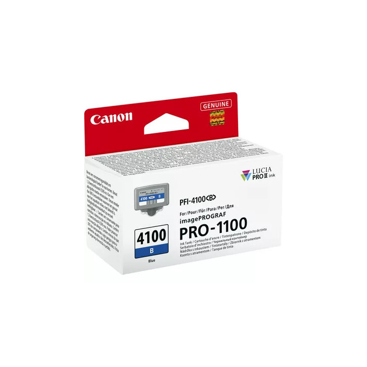 Canon LUCIA PRO II cartouche d'encre 1 pièce(s) Original Rendement standard Bleu