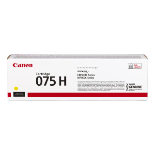 Canon 075 H Cartouche de toner 1 pièce(s) Original Jaune