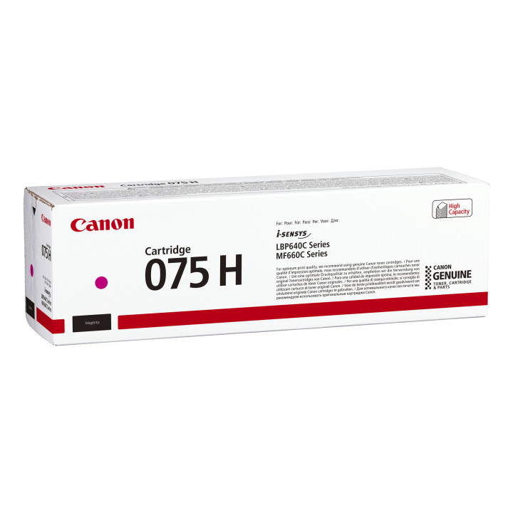 Canon 075 H Cartouche de toner 1 pièce(s) Original Magenta