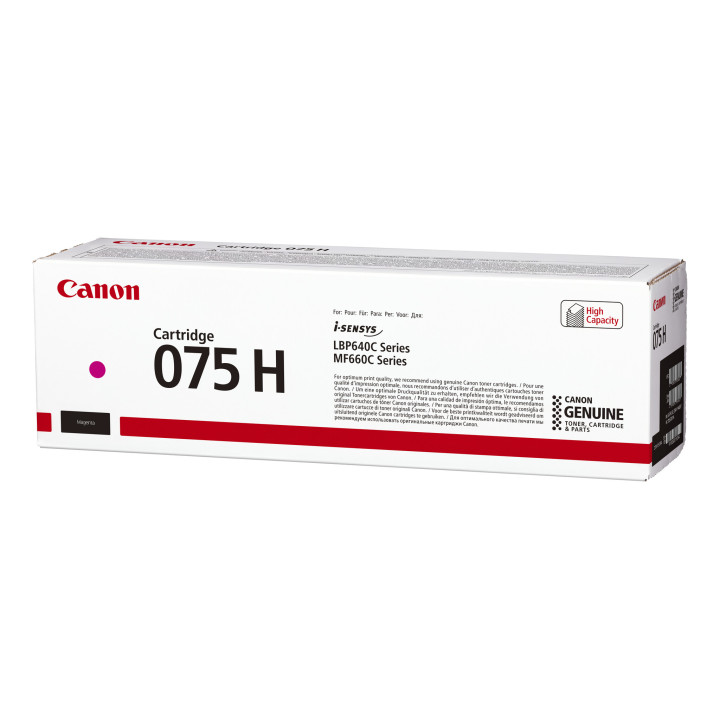Canon 075 H Cartouche de toner 1 pièce(s) Original Magenta