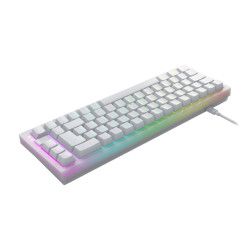 CHERRY K5V2 Compact clavier Jouer USB AZERTY Français Blanc