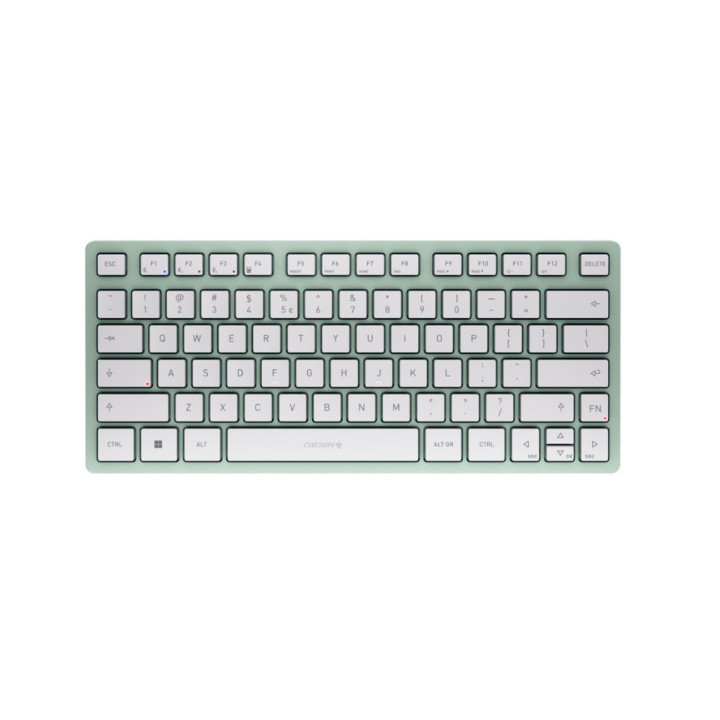CHERRY KW 7100 MINI BT clavier Universel Bluetooth QWERTY US International Couleur menthe
