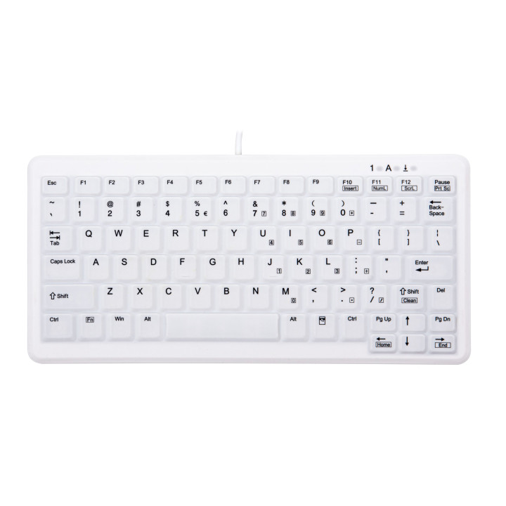 CHERRY AK-C4110 clavier Médical USB QWERTY Anglais américain Blanc