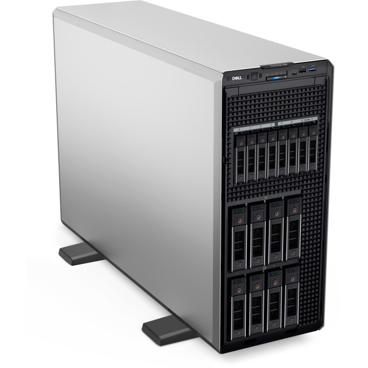 DELL PowerEdge T560 serveur 480 Go Tour (4.5U) Intel® Xeon® Silver 4510 2,4 GHz 32 Go DDR5-SDRAM 1100 W