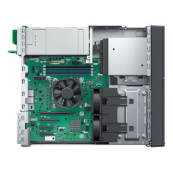 Fujitsu PRIMERGY TX1320 M6 serveur Ultra Micro Tower Intel Xeon E E-2434 3,4 GHz 32 Go DDR5-SDRAM 500 W