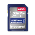 Integral INSDX64G-100V30 mémoire flash 64 Go SD UHS-I