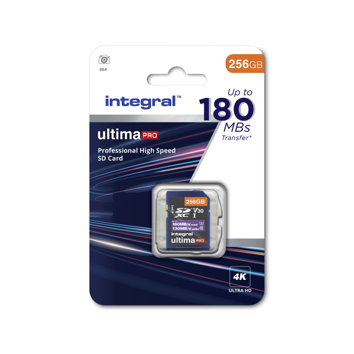 Integral INSDX256G-180V30 mémoire flash 256 Go SD UHS-I