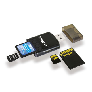 Integral INCRUSB3.0SDMSDU2 lecteur de carte mémoire