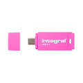 Integral Neon-C INFD64GBNEONCPK3.2 lecteur USB flash 64 Go USB Type-C 3.2 Gen 1 (3.1 Gen 1) Noir