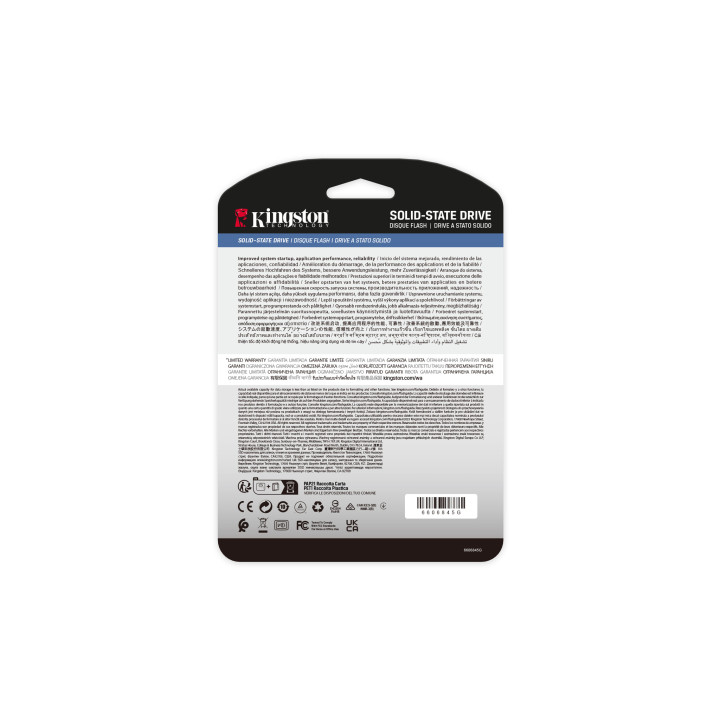 Kingston Technology 3,84TB DC3000ME U.2 PCIe 5.0 NVMe TCG Opal Enterprise SSD