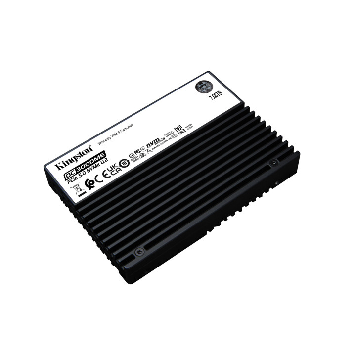 Kingston Technology 7,68TB DC3000ME U.2 PCIe 5.0 NVMe TCG Opal Enterprise SSD