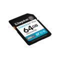 Kingston Technology Canvas Go! Plus 64 Go SDXC Canvas Go Plus Gen4 200 Mo/s C10 UHS-I U3 V30