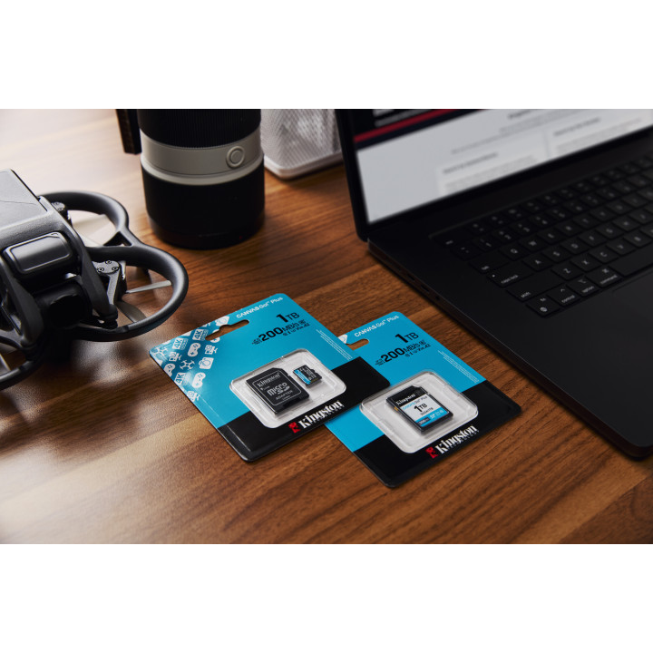 Kingston Technology Canvas Go! Plus 1 To SDXC Canvas Go Plus Gen4 200 Mo/s C10 UHS-I U3 V30