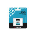 Kingston Technology Canvas Go! Plus 512 Go SDXC Canvas Go Plus Gen4 200 Mo/s C10 UHS-I U3 V30