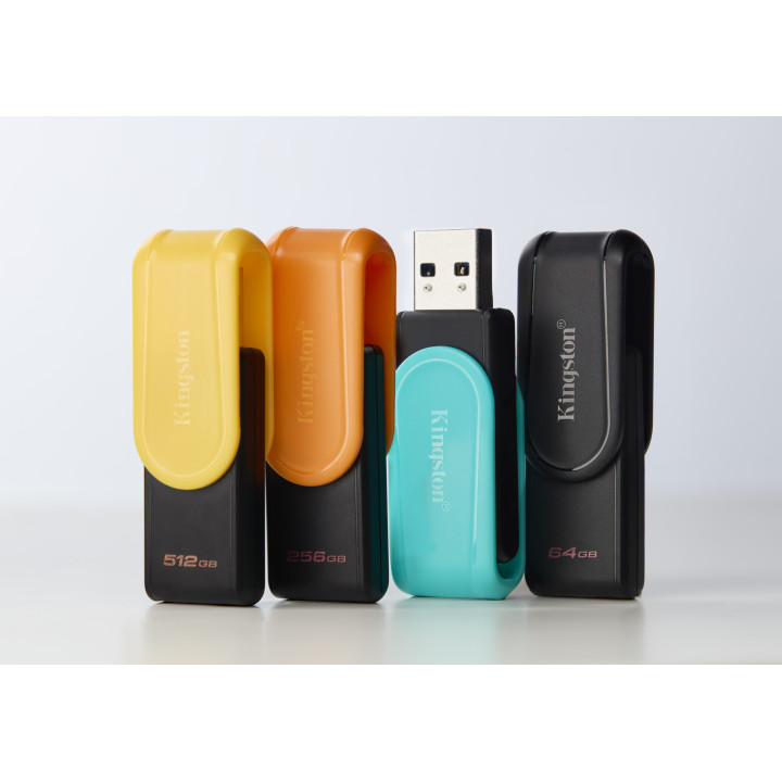 Kingston Technology DataTraveler 256GB Portable USB 3.2 Gen 1 Exodia S (Noir/Orange)