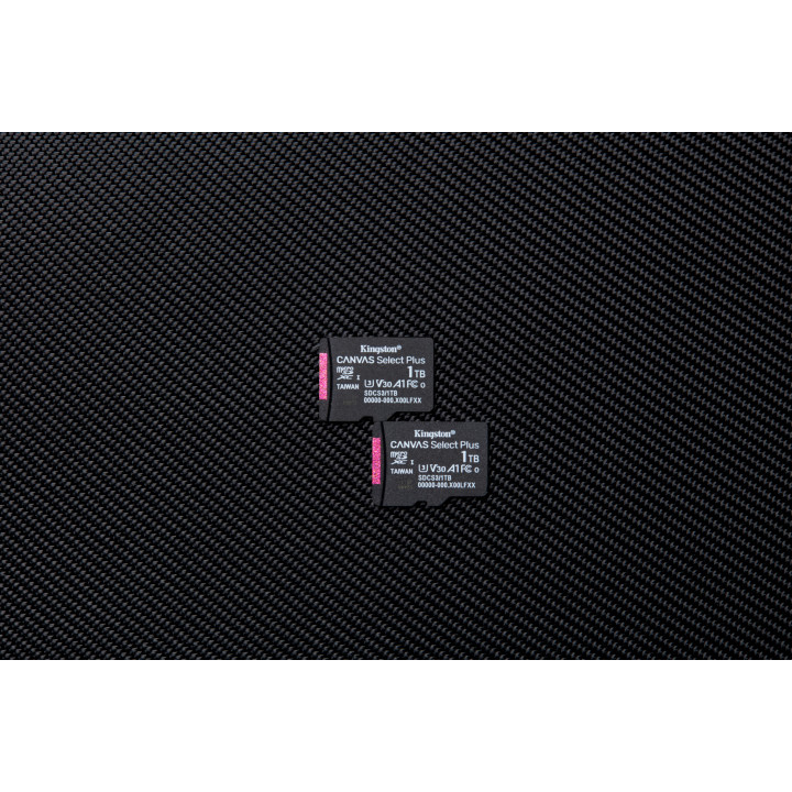 Kingston Technology 1TB microSDXC Canvas Select Plus Gen3 150MB/s A1 (Adaptateur SD inclus)