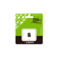 Kingston Technology 256GB micSDXC Canvas Select Plus Gen3 150R A1 (Adaptateur SD non inclus)
