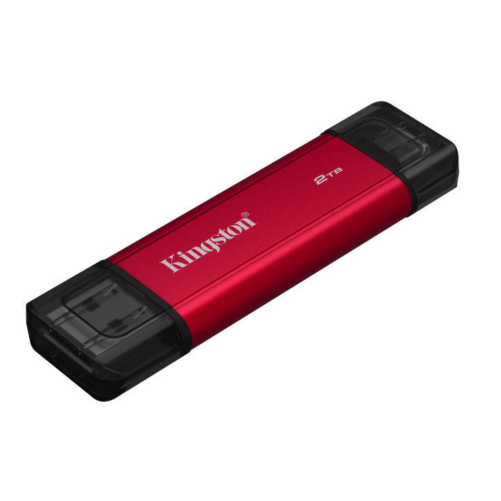 Kingston Technology 2TB Dual USB-A/C Portable SSD, Up to 1050MB/s USB 3.2 Gen 2