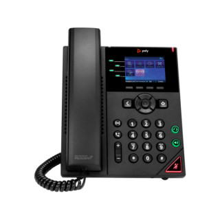 HP VVX 250 téléphone fixe Noir 4 lignes LED