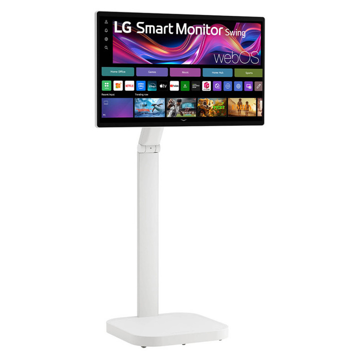 LG 32U889SA-W écran plat de PC 80 cm (31.5") 3840 x 2160 pixels 4K Ultra HD LCD Écran tactile Kiosque Blanc