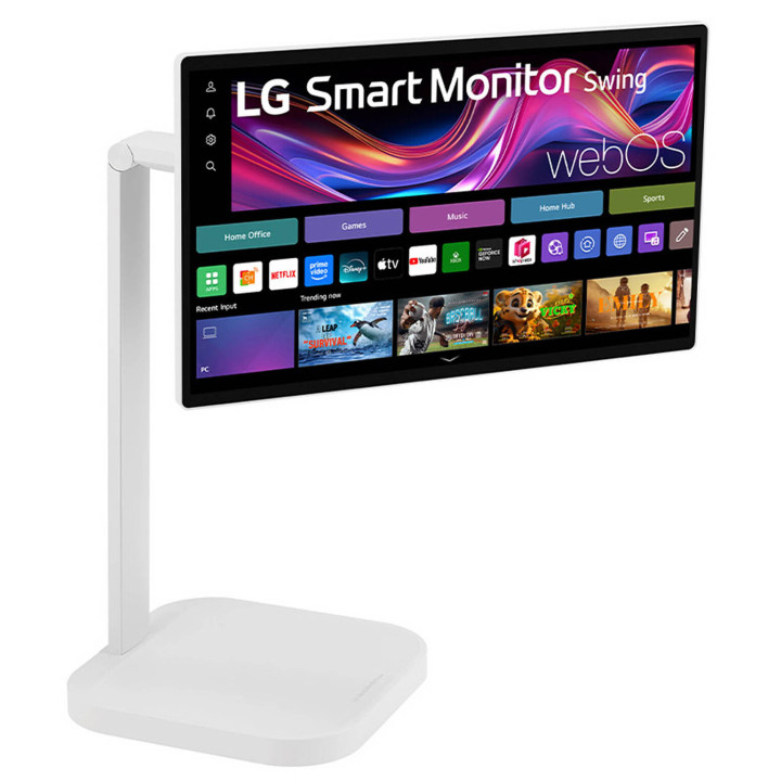 LG 32U889SA-W écran plat de PC 80 cm (31.5") 3840 x 2160 pixels 4K Ultra HD LCD Écran tactile Kiosque Blanc