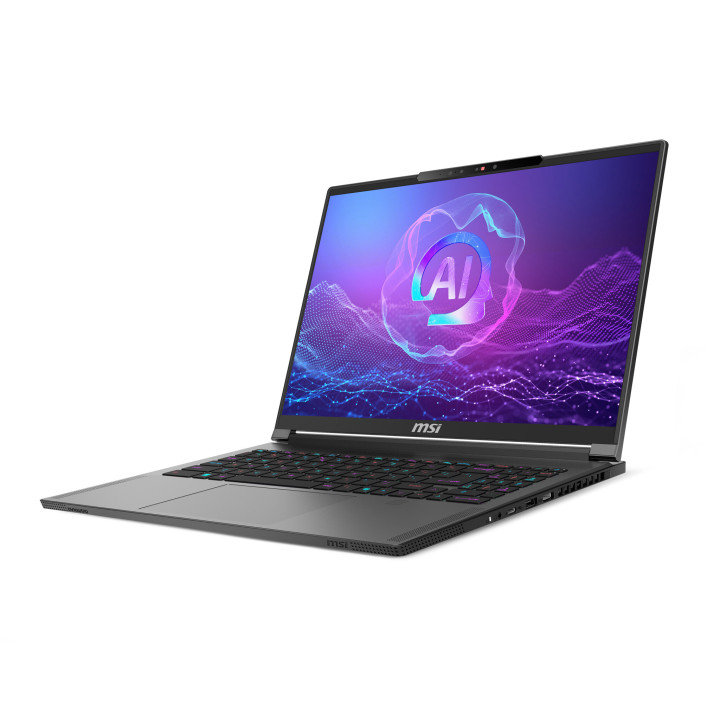 MSI Creator A16 AI+ A3XVGG-237FR AMD Ryzen AI 9 HX 370 Ordinateur portable 40,6 cm (16") Quad HD+ 64 Go LPDDR5x-SDRAM 2 To SSD 