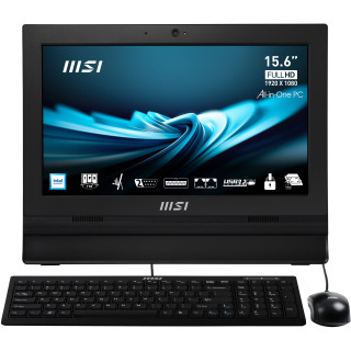 MSI Pro AP162T ADL-042XEU PC tout en un/station de travail Intel® N N100 39,6 cm (15.6") 1920 x 1080 pixels Écran tactile PC 