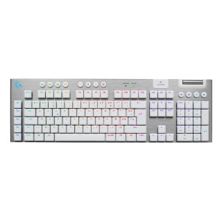 Logitech G G915 X LIGHTSPEED clavier Gaming USB + RF Wireless + Bluetooth AZERTY Français Blanc