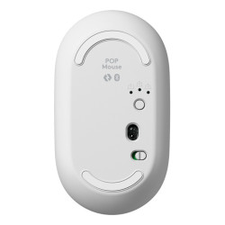 Logitech Pop Icon Combo clavier Souris incluse Universel Bluetooth AZERTY Français Blanc