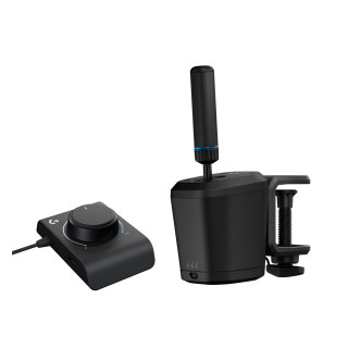Logitech 941-000245 accessoire de jeux vidéo Noir USB Shifter + Handbrake Analogique PC, PlayStation 4, PlayStation 5, Xbox On