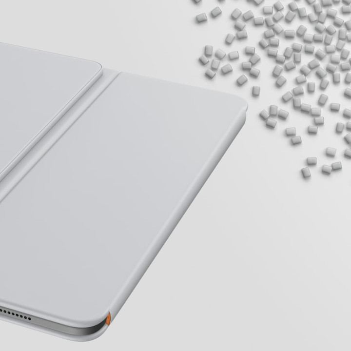 Logitech Flip Folio AZERTY Français Bluetooth Gris clair