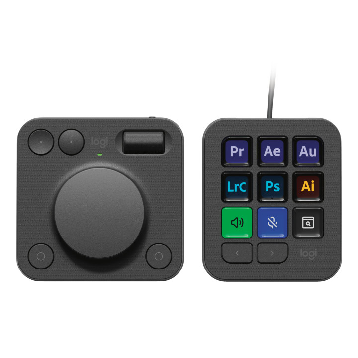 Logitech MX Creative Console Clavier Bluetooth/USB Graphite