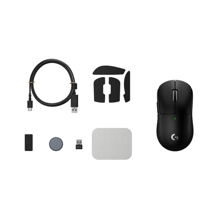 Logitech G PRO X SUPERLIGHT 2c souris Gaming Ambidextre RF sans fil 44000 DPI