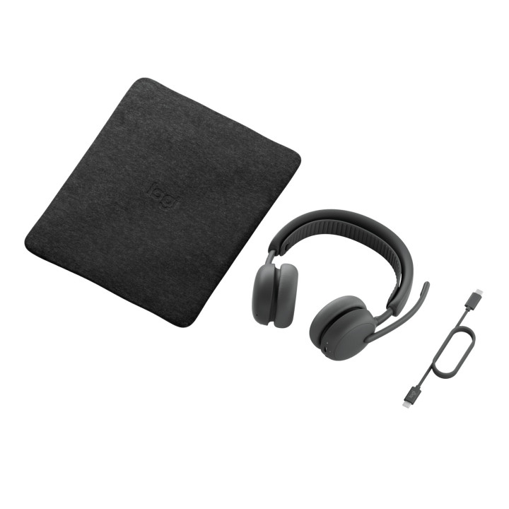Logitech Zone Wireless 2 ES Casque Sans fil Arceau Business/Everyday USB Type-C Bluetooth Graphite