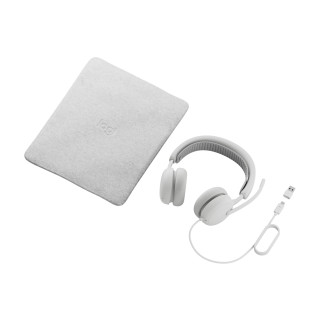 Logitech Zone Wired 2 Casque Avec fil Arceau Appels/Musique USB Type-C / USB Type-A Blanc
