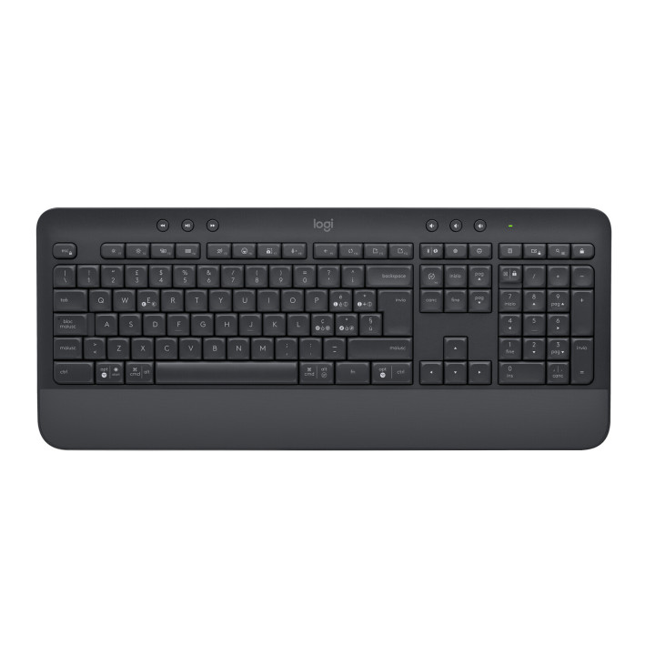 Logitech Signature K650 clavier Bureau Bluetooth QWERTY Italien Graphite
