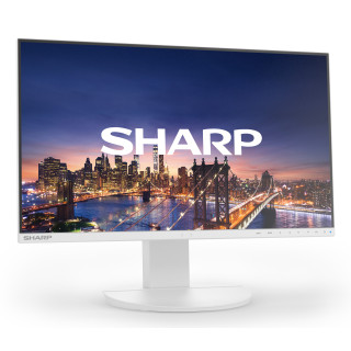Sharp MultiSync EA241F écran plat de PC 61 cm (24") 1920 x 1080 pixels Full HD LCD Blanc
