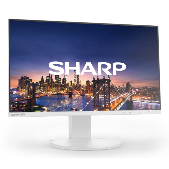 Sharp MultiSync EA241F écran plat de PC 61 cm (24") 1920 x 1080 pixels Full HD LCD Blanc