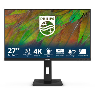 Philips 3000 series 27B1N3800/00 écran plat de PC 68,6 cm (27") 3840 x 2160 pixels 4K Ultra HD LCD Noir
